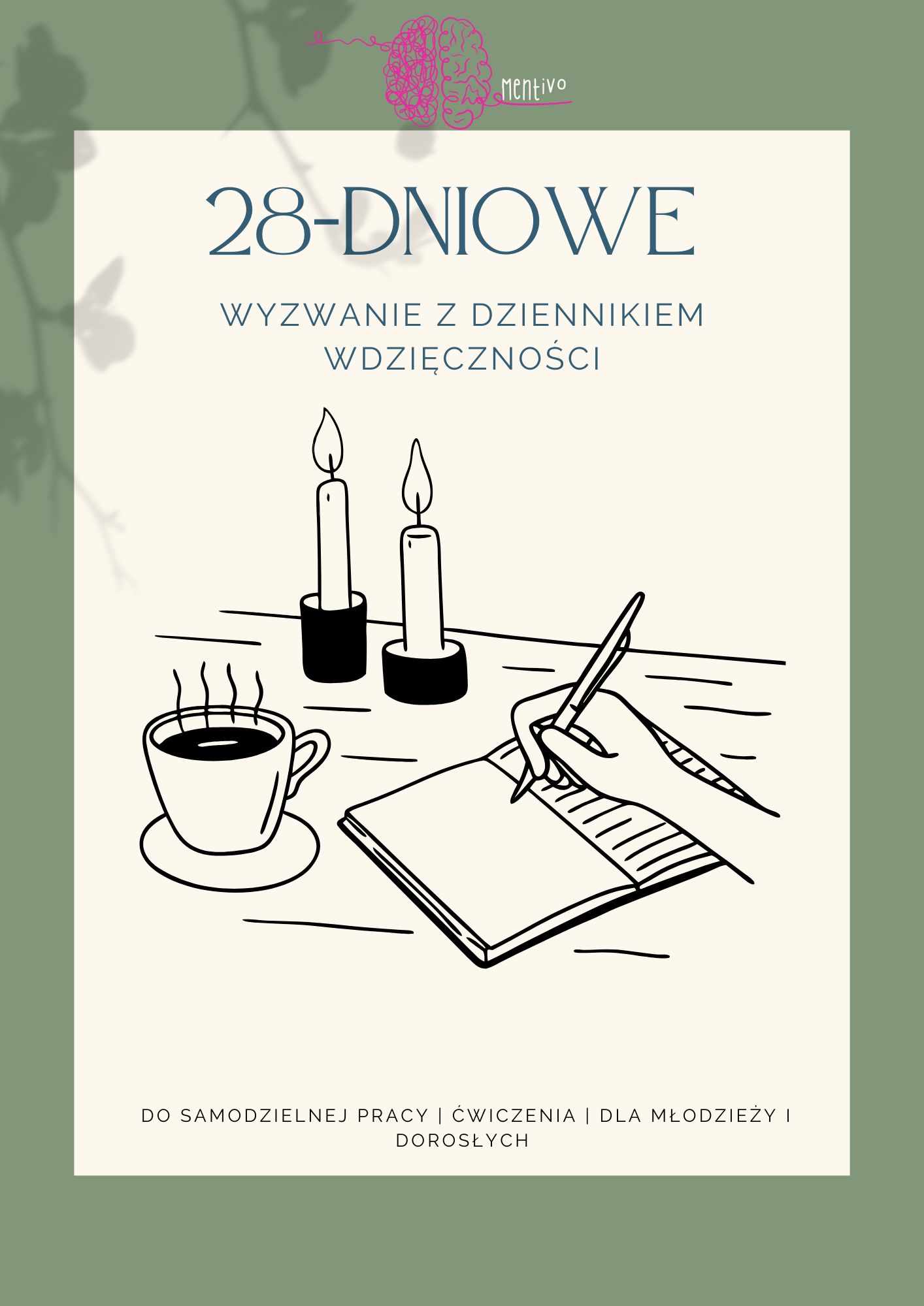 28-dniowe wyzwanie z dziennikiem wdzięczności, dziennik wdzięczności, darmowy dziennik wdzięczności