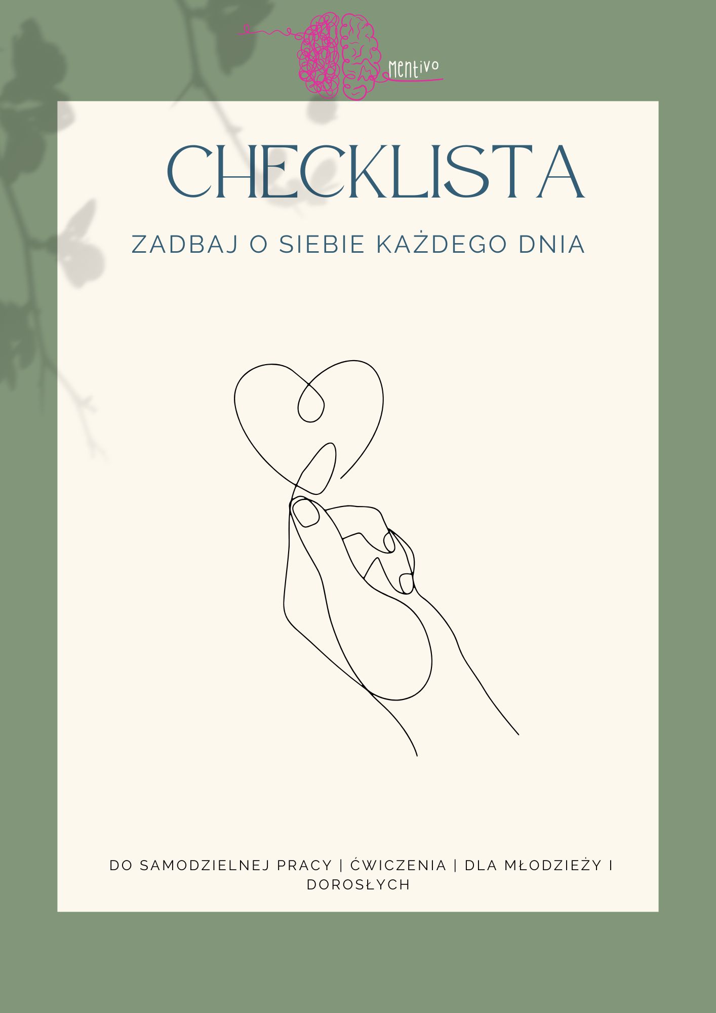 Checklista- zadbaj o siebie każdego dnia, dbam o siebie, jak o siebie zadbać, selflove