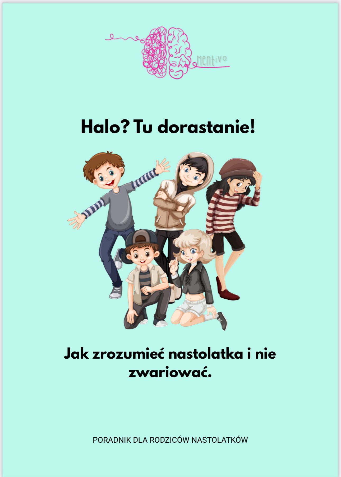 okładka darmowego ebooka dla rodziców nastolatków - jak zrozumieć nastolatka i nie zwariować